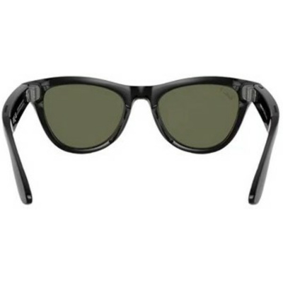 Умные очки Ray-Ban Meta Skyler RW4010  (Цвет: Shiny Black / Polar G15 Green)