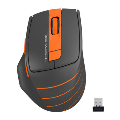 Беспроводная мышь A4 FG30 (Цвет: Gray / Orange)