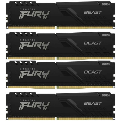 Память DDR4 4x8Gb 3200MHz Kingston KF432C16BBK4 / 32