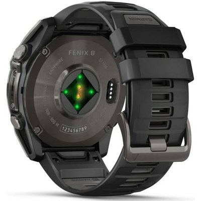 Умные часы Garmin Fenix 8 51mm Amoled Sapphire (Цвет: Carbon Gray / Black)
