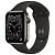 Умные часы Apple Watch Series 6 GPS 40mm Stainless Steel Case with Sport Band (Цвет: Graphite /  Black)