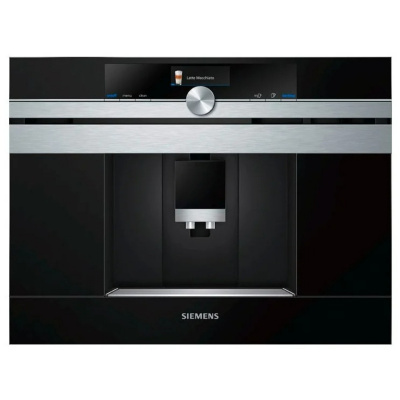 Встраиваемая кофемашина Siemens CT636LES1 (Цвет: Black)