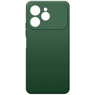 Чехол BoraSCO для Tecno Spark 40 Silicone Case (Цвет: Green)