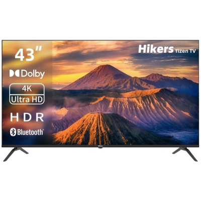 Телевизор Hikers 43" 43HTU01, черный