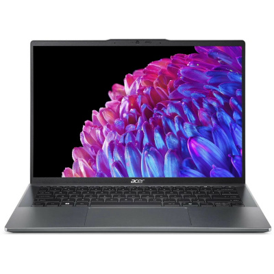 Ноутбук Acer Swift Go 14 SFG14-63-R57X (Ryzen 7 8845HS / 16Gb LPDDR5x / SSD1Tb / AMD Radeon / 14" / Windows 11 Home / metall) (NX.KTSCD.003)
