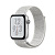 Умные часы Apple Watch Series 4 GPS 44mm Aluminum Case with Nike Sport Loop (Цвет: Silver / Summit White)