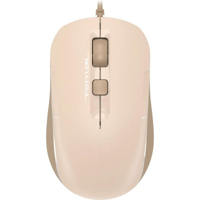 Мышь A4Tech Fstyler FM26 (Цвет: Beige / Brown)