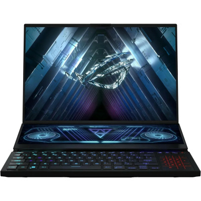 Ноутбук Asus ROG Zephyrus Duo 16 GX650PY-NM083W (Ryzen 9 7945HX / 32Gb DDR5 / SSD2Tb / NVIDIA GeForce RTX4090 16Gb / 16" / Windows 11 Home / black) (90NR0BI1-M004V0)