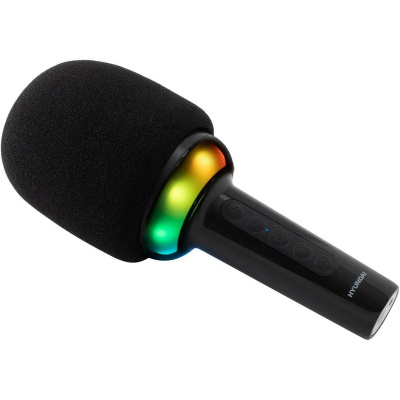 Микрофон беспроводной Hyundai H-MIC100, черный
