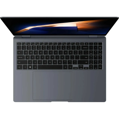 Ноутбук Samsung Galaxy Book 4 Pro 360 NP960 (Intel Core Ultra 7 155H 1.4Ghz / 16Gb LPDDR5x / SSD 512Gb / Intel Arc / 16" / AMOLED / Touch 3K (2880x1800) / Windows 11 Pro / graphite / WiFi / BT / Cam)