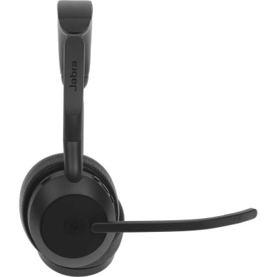 Компьютерная гарнитура Jabra Evolve2 55 Link380c MS Stand, черный