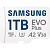 Карта памяти microSDXC Samsung EVO Plus MB-MC1T0SA 10 Class 10 1Tb, белый
