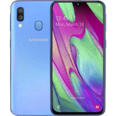 Смартфон Samsung Galaxy A40 SM-A405FM / DS 4 / 64Gb (Цвет: Blue)