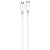 Кабель Devia USB-C to USB-C Cable 1m, белый