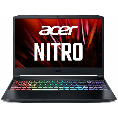 Ноутбук Acer Nitro 5 AN515-57-54AZ (15.60" 1920x1080 /  Core i5 11400H 2700MHz /  8Gb /  SSD 256Gb /  NVIDIA GeForce® RTX 3070 для ноутбуков 8192Mb / DOS)