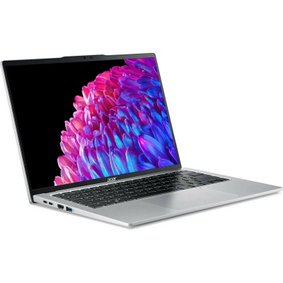Ноутбук Acer Swift Go 14 SFG14-73-77U8 (Core Ultra 7 155H 1.4Ghz / 16Gb LPDDR5x / SSD1Tb / Intel Arc / 14" / Windows 11 Home / silver) (NX.KV4CD.001)