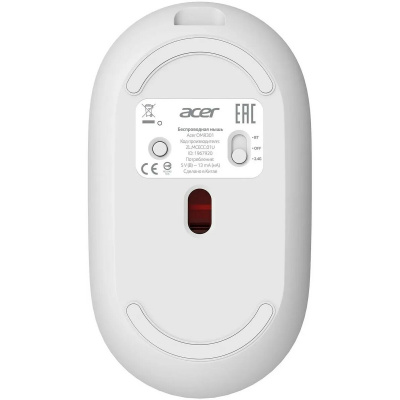 Мышь Acer OMR301, белый