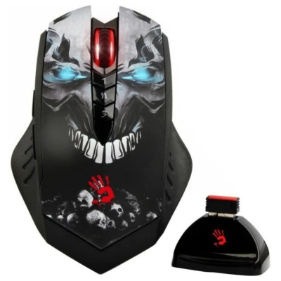Мышь A4Tech Bloody R80 Plus Skull (Цвет: Black)