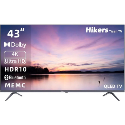 Телевизор Hikers 43" 43HTQ01, черный