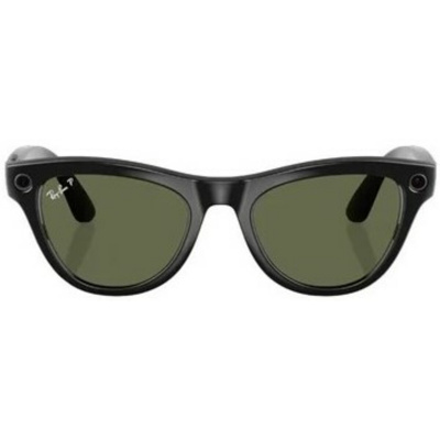 Умные очки Ray-Ban Meta Skyler RW4010  (Цвет: Shiny Black / Polar G15 Green)