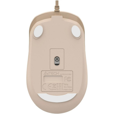 Мышь A4Tech Fstyler FM26 (Цвет: Beige / Brown)
