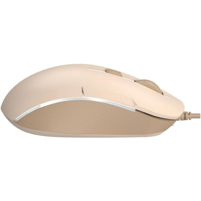 Мышь A4Tech Fstyler FM26 (Цвет: Beige / Brown)