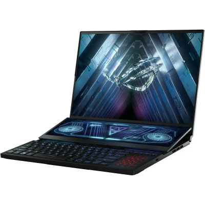 Ноутбук Asus ROG Zephyrus Duo 16 GX650PY-NM083W (Ryzen 9 7945HX / 32Gb DDR5 / SSD2Tb / NVIDIA GeForce RTX4090 16Gb / 16" / Windows 11 Home / black) (90NR0BI1-M004V0)