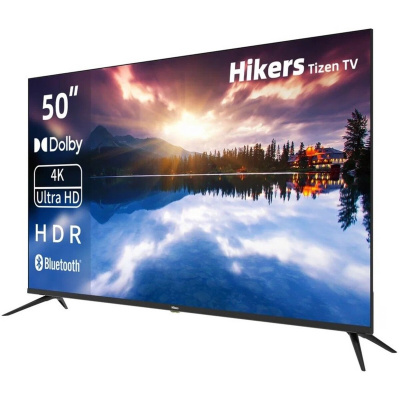 Телевизор Hikers 50" 50HTU01, черный