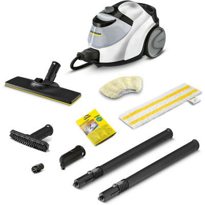 Пароочиститель напольный Karcher EasyFix SC 5 Iron Plug, белый