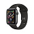 Умные часы Apple Watch Series 4 GPS 44mm Aluminum Case with Sport Band (Цвет: Space Gray / Black)