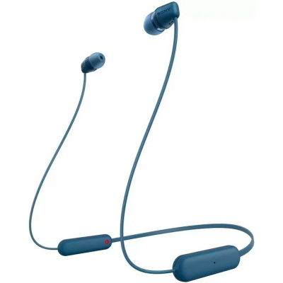 Наушники Sony WI-C100 (Цвет: Blue)