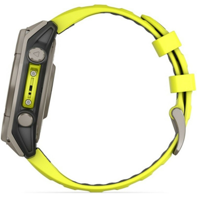 Умные часы Garmin Fenix 8 47mm Solar Sapphire (Цвет: Titanium Yellow)