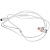 Наушники проводные внутриканальные JBL TUNE 310C (TUNE 310C WHT), белый