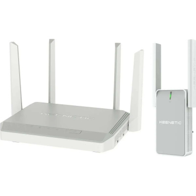 Wi-Fi роутер Keenetic Peak + Buddy 5 (KN-2710 + KN-3311)
