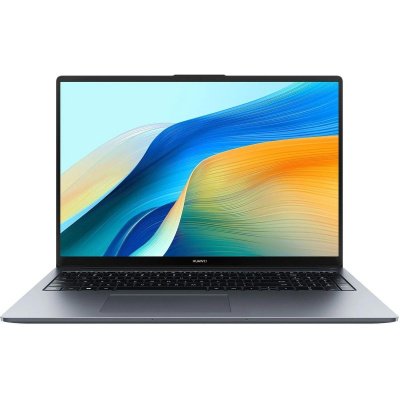 Ноутбук Huawei MateBook D 16 MCLF-X (Core i5 12450H / 16Gb LPDDR4x / SSD512Gb / Intel UHD Graphics / 16" / Windows 11 Home / gray space) (53013WXF)