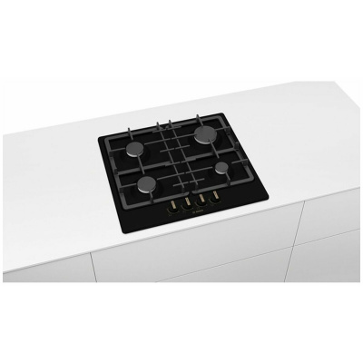 Газовая варочная поверхность Bosch PGP6B3B92R (Цвет: Black)