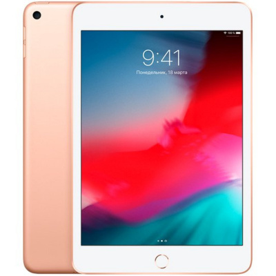 Планшет Apple iPad mini (2019) 256Gb Wi-Fi + Cellular MUXE2RU / A (Цвет: Gold)