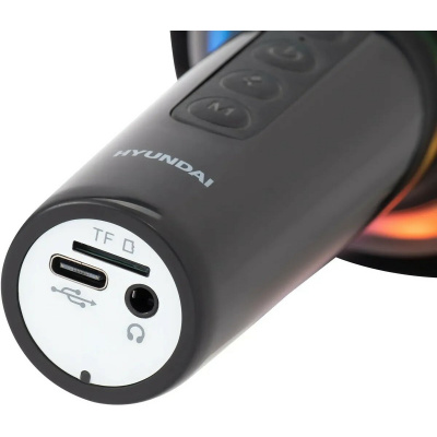 Микрофон беспроводной Hyundai H-MIC100, черный