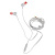 Наушники JBL TUNE 110 In-Ear Headphones with Mic (TUNE110WHT), белый