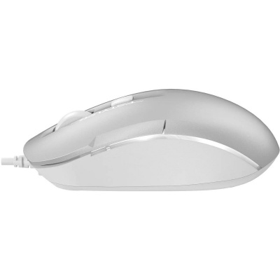 Мышь A4Tech Fstyler FM26 (Цвет: Silver / White)