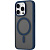 Чехол-накладка uBear Cloud Mag Case для смартфона Apple iPhone 16 Pro (Цвет: Dark Blue)