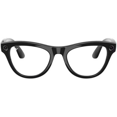 Умные очки Ray-Ban Meta Skyler (Gen 2) RW4010  (Цвет: Shiny Black / Clear)