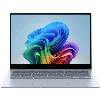 Ноутбук Samsung Galaxy Book 4 Edge NP940 (Snapdragon X Elite X1E-80-100 / 16Gb LPDDR5x / SSD512Gb / Adreno / 14" / Windows 11 Home / blue) (NP940XMA-KB1US)