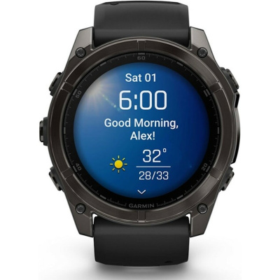 Умные часы Garmin Fenix 8 51mm Amoled Sapphire (Цвет: Carbon Gray / Black)
