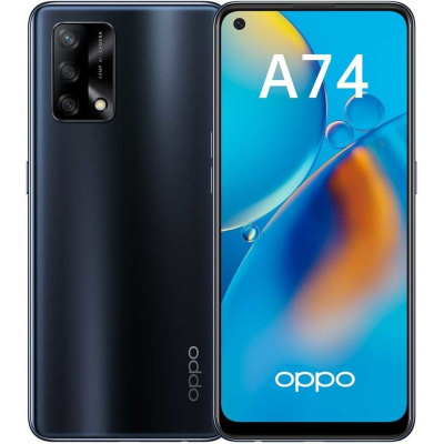 Смартфон OPPO A74 4 / 128Gb (NFC) (Цвет: Prism Black)