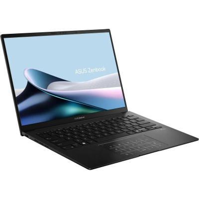 Ноутбук Asus Zenbook 14 UM3406GA-QD118 (Ryzen AI 5 430 2Ghz / 16Gb LPDDR5x / SSD1Tb / AMD Radeon 840M / 14" / noOS / black) (90NB17R1-M006D0)